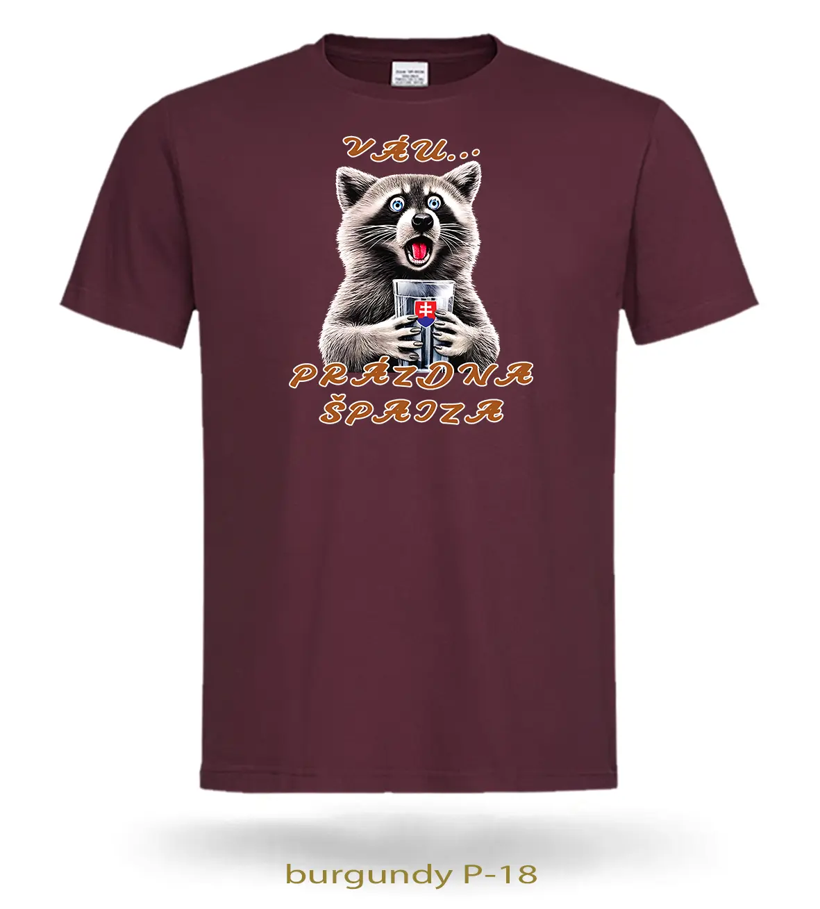 Trička pánske SLOVENSKO PRÁZDNA ŠPAJZA